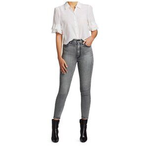 MOUSSY Vintage NWT $300 Rebirth High-Rise Skinny Jeans Ankle Cropped Size 29